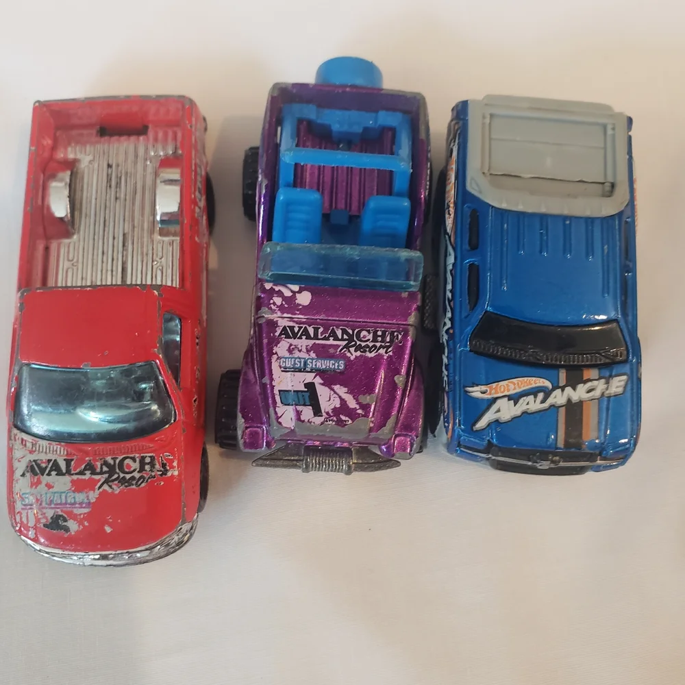 Vtg (15) Hotwheel Vehicles -80's thru early 2000's
